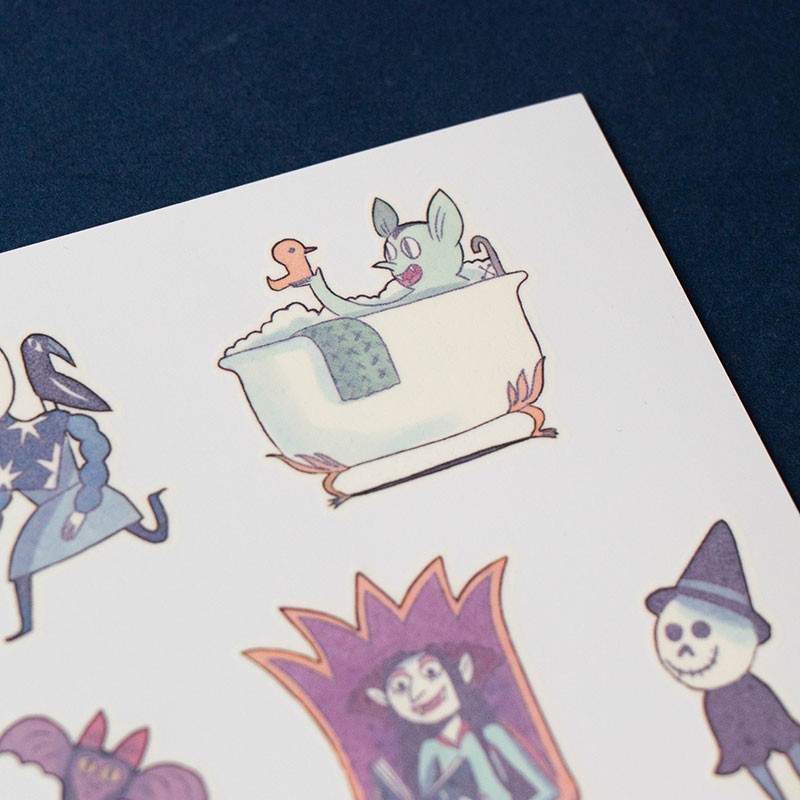 Monster and ghost tattoos